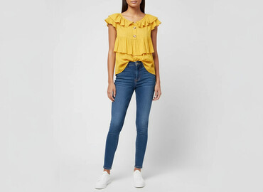 sukienki letnie tanie allegro: ASOS Design, Жіноча блуза, розмір S