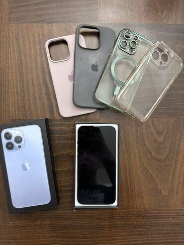iphone 5c купить: IPhone 13 Pro Max, Sierra Blue, Коробка