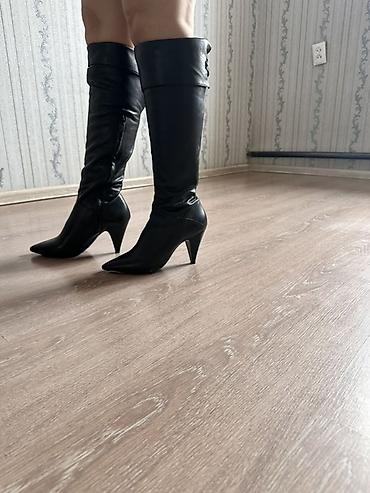 geox: Сапоги, 39, Geox, Новый, цвет - Черный — 2