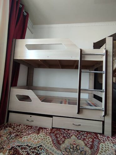 эки этаж кроват: Село Джал, продаю двухярусный кровать