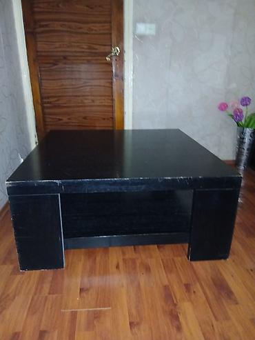 Sifarişlə mebel: Kvadrat masa, Açılmayan, Təkərsiz, Teksturalı laminat, Zəmanətsiz — 4