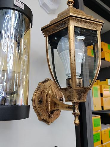 smart light: Уличный настенный светильник в классическом стиле (бра-фонарь). - — 2