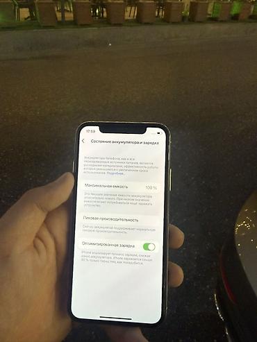 iphone x aksesuar: IPhone X, 256 GB, Gümüşü, Face ID — 6