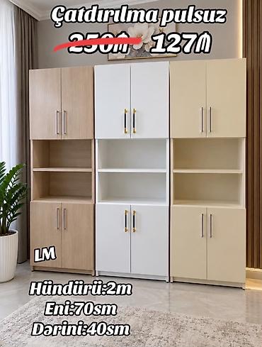 Dolablar təmiz laminatla 📌 Qiymət : 127₼ Təhvil qısa zamanda
