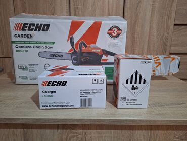 Motorne testere: Nova akumulatorska motorna testera ECHO SC 3410 punjač i baterija — 10