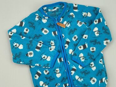 kombinezon zimowy dla dziewczynki z futerkiem: Sweatshirt, Pepco, 12-18 months, condition - Very good