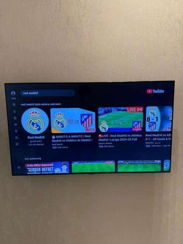 Televizorlar: İşlənmiş Televizor Samsung Ünvandan götürmə