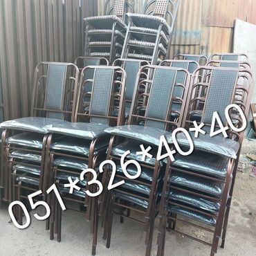 Bağ, çöl oturacaqları: Yeni, Plyaj, piknik stulu, Metal, Azərbaycan — 28