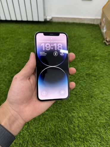 прием плата: IPhone 12 Pro, Колдонулган, 256 ГБ, Graphite, Кабель, 75 %