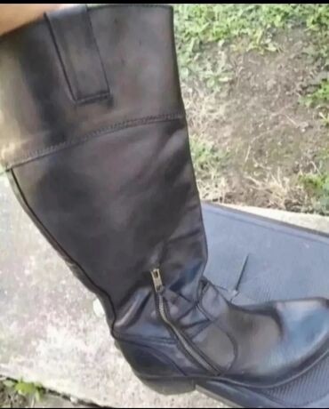 cizme preko kolena na stiklu: High boots, Zaxy, 38