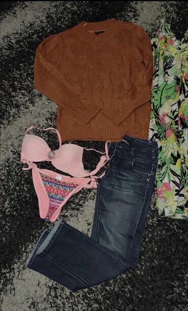 Haljine: A-Dress M, bоја - Crvena, Dugih rukava — 9