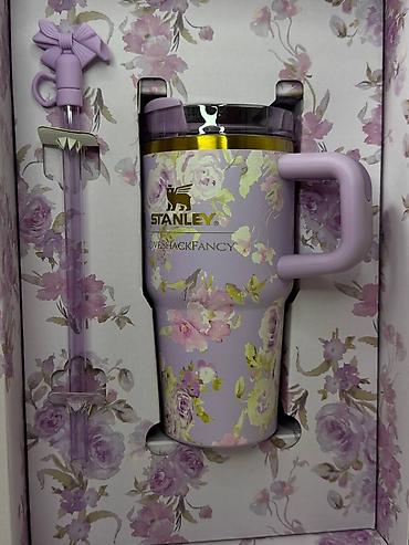 Термо идиштер: Stanley x LoveShackFancy — подарочный набор термокружки Quencher с — 1