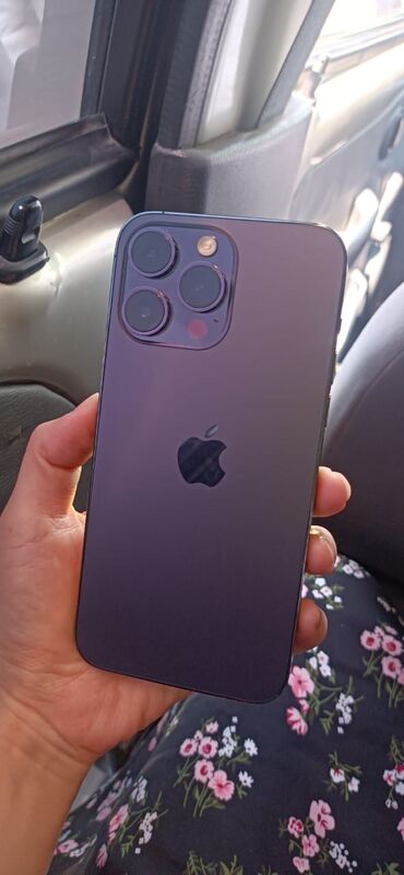 сумки для ноутбуков бишкек: IPhone 14 Pro Max, 128 ГБ, Deep Purple, Защитное стекло, Чехол, Коробка, 79 %
