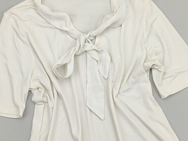 białe bluzki krótka: Blouse, S (EU 36), condition - Good