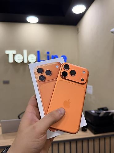 hile mobile: IPhone 17 Pro, 256 GB, Narıncı, Zəmanət, Kredit, Simsiz şarj — 1
