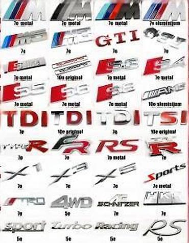 Auto delovi, gume i tjuning: M3 znak samolepljiv BMW. Samolepljiv znak oznaka za BMW-a M3. ✨ — 7
