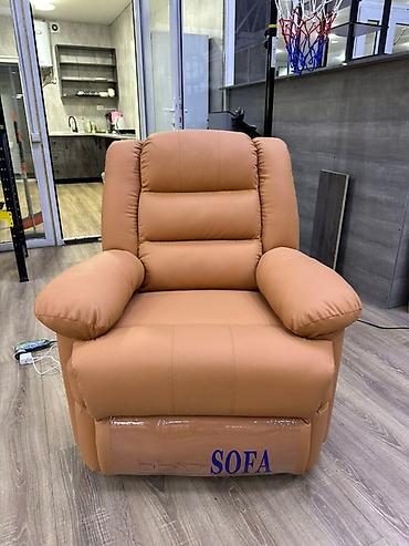 Реклайнеры: Реклайнер, Новый, цвет - Коричневый — 2