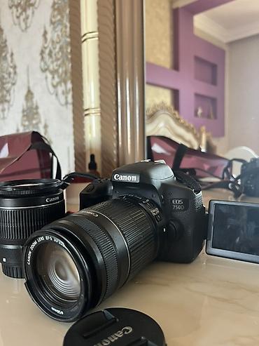 printer epson l222: Canon EOS 750D DSLR fotoaparat dəsti İkinci Canon 750D çox az işlənib — 2