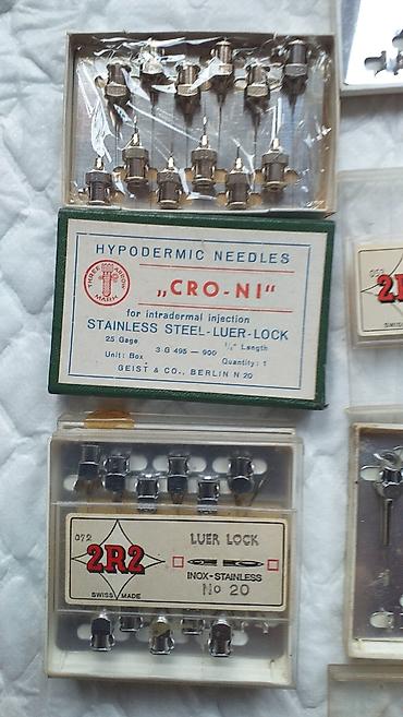 Ostali medicinski proizvodi: Tuberkulinski špric i igle Kutimetar
Kao sa slika
Ne odgovaram na SMS — 8