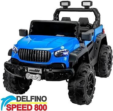 Dečiji električni automobili: Dvosed Džip na akumulator DELFINO SPEED 800 4x4 – Plavi Šifra — 2