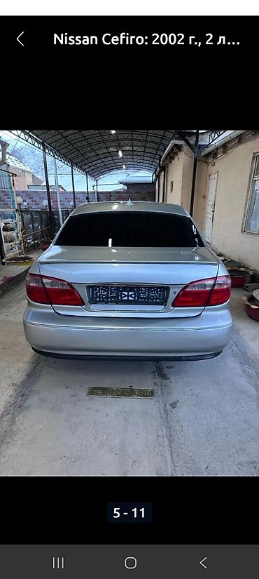 аренда kia rio продажа: Nissan Cefiro: 2002 г., 2 л, Автомат, Бензин, Седан — 3