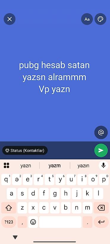 pubg hesab satışı pulsuz: PUBG Mobile hesabı axtarıram. Tələblər: - Orijinal, təhlükəsiz giriş — 1