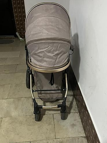 Modullu arabalar: Uşaq arabası – çoxfunksiyalı, təkhissəli beşik/oturacaq modullu model — 2