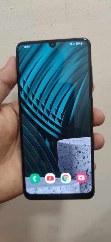 samsung galaxy a31 qiyməti: Samsung Galaxy A31, 64 ГБ, цвет - Синий, Отпечаток пальца, Две SIM карты, Face ID