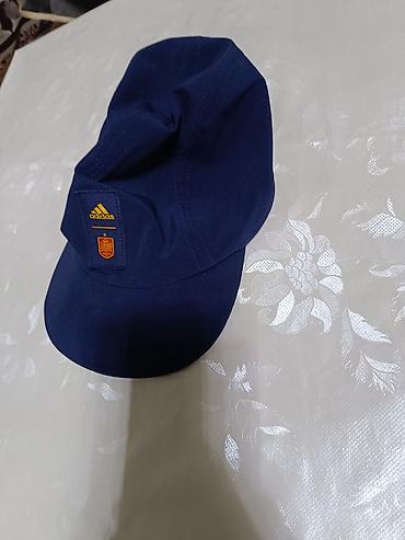 Баш кийимдер: Эркектердин баш кийими, Adidas, Колдонулган, түсү - Көк — 1