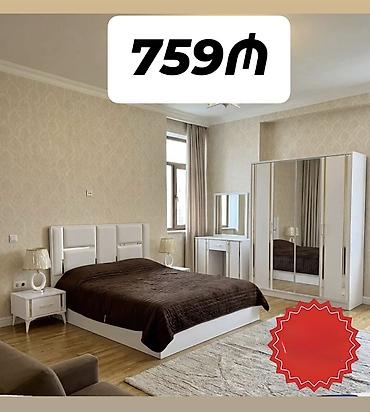 Yataq otağı mebel dəsti Tərkibi: - Çarpayı (müasir ağ rəng, yumşaq lalafo.az -da Yataq otağı mebel dəsti Tərkibi: - Çarpayı (müasir ağ rəng, yumşaq