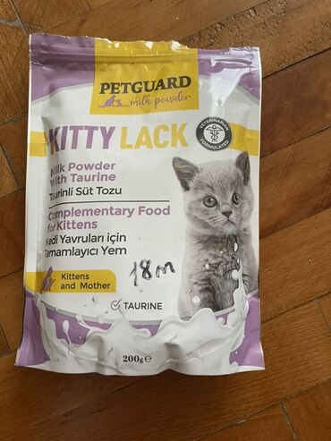 Qəfəslər: PETGUARD Kitty Lack – Taurinli Süd Tozu, pişik balaları və ana