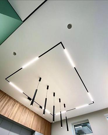 Натяжной потолок: Натяжной потолок Матовое, 3D потолки, Глянцевое Гарантия, Бесплатная консультация, Бесплатный замер — 11