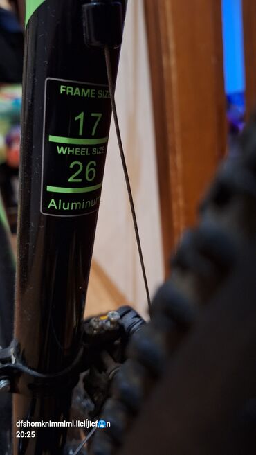 İdman velosipedləri: ISMA markalı, qara rəngli, yaşıl detalları olan dağ velosipedi -da lalafo.az — 7 İdman velosipedləri: ISMA markalı, qara rəngli, yaşıl detalları olan dağ velosipedi — 7