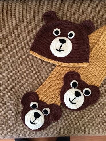 Dəstlər, kostyumlar: Toxunma geyim və aksesuarlar dəsti - Ağ rəngdə, qabarıq toxuma — 6