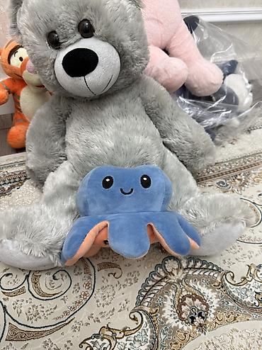 Игрушки: Мягкие игрушки – большая подборка персонажей и зверят почти новые — 7