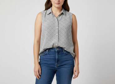 eleganckie bluzki plus size: H&M, Жіноча блуза, розмір XL