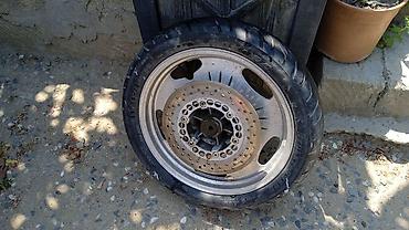 bmw r17 diski: Iki ədəd şin yəni təkər satılır gabaq təkərə disk və apornu ilə — 3