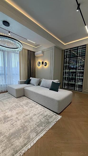 15: 2 комнаты, 80 м², Асанбай мкр Элитка, 13 этаж, Дизайнерский ремонт — 3