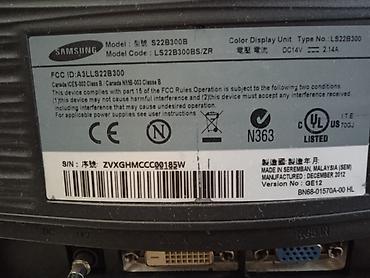 hyper x: Монитор, Samsung, Б/у, LCD, 23" - 24" — 2