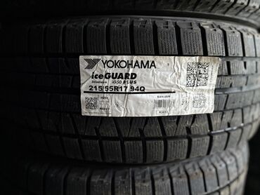 Шины: Шины 215 / 55 / R 17, Зима, Новый, Комплект, Легковые, Япония, Yokohama