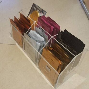 Vitrin üçün aksesuarlar: Lototron anbardan satış Orgsteklodan düzəlmiş displeylar Sifarişlə — 11