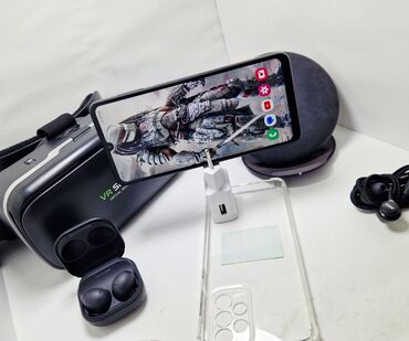 Samsung: Samsung Galaxy A33 5G, Б/у, 256 ГБ, цвет - Черный, 1 SIM, 2 SIM, eSIM — 5