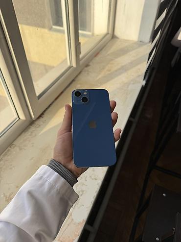 айфон буву: IPhone 13, Б/у, 128 ГБ, Голубой, Защитное стекло, Чехол, Кабель, 100 % — 2