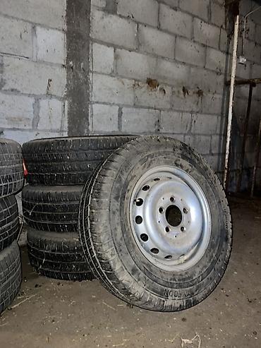 Дөңгөлөктөр монтажда 225 / 70 / R 15, Кыш, Колдонулган, Комплект, Темир, тешиктери - 5 — 2