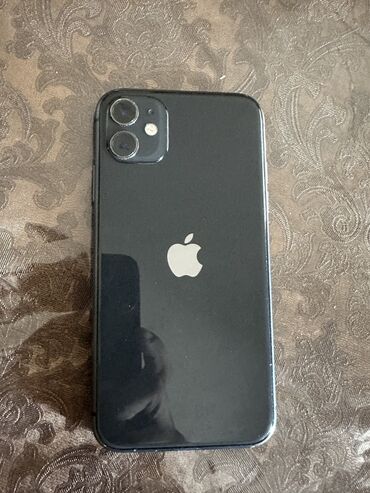 üz maşını: IPhone 11, 64 GB, Black Titanium, Barmaq izi, Simsiz şarj, Face ID