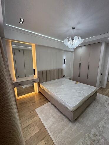 дом арча бешик квартира: 1 бөлмө, 43 кв. м, Элитка, 9 кабат, Дизайнердик ремонт