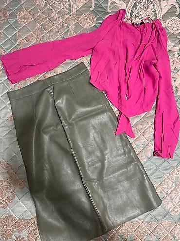 Повседневные платья: Брюки джинсы Футболки Zara по 100 в хорошем состоянии, все по 100 — 11