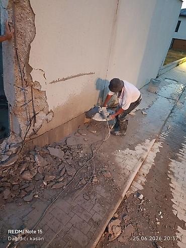 Beton işləri: Beton kəsmə xidməti - Divar, döşəmə və tavanlarda dəqiq və səliqəli — 7