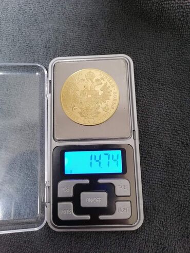 Ostali nakit: Dukat Franc Jozef 24K pozlata Mali dukat Cena 1200 din Veliki dukat — 1