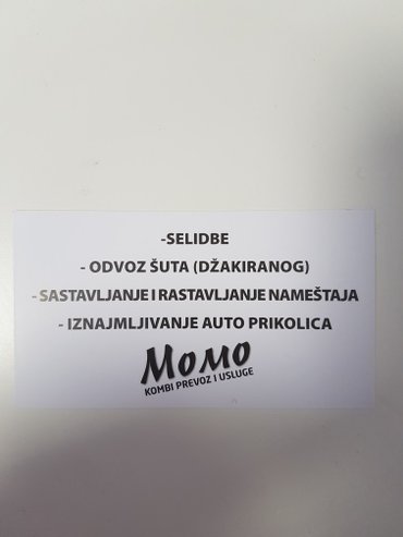 majice sa natpisom po zelji: Kombi prevoz po celoj Srbiji. selidbe sa mojim ili vasim